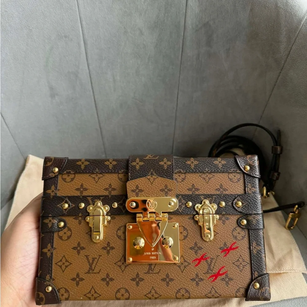 Louis Vuitton Monogram Canvas Trunk Bag AUTHENTIC - Picture 2 of 16